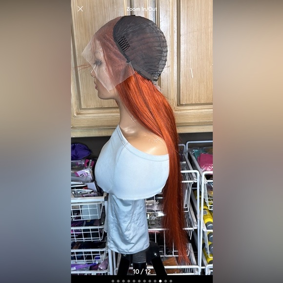 Lot 0942 ❤️NEW ❤️100% Human Hair HD Lace Front Wig 30” - Picture 10 of 13